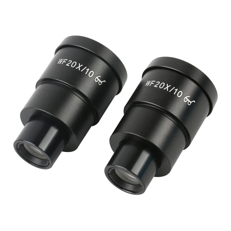 WF20X WF25X WF30X A Pair 2/pcs 30mm Eyepiece Lens 20X 25X 30X Microscopy Eye Lens Ocular Lens For Stereo Trinocular Microscope