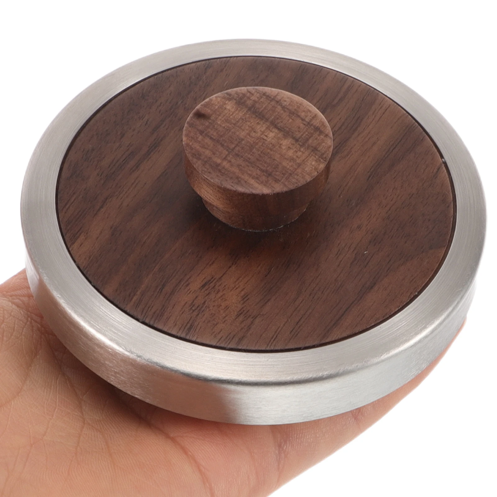 

Wooden Teapot Lid Coffee Cup Cover Round Universal Mug Replacement Wood Drink Cover Rustic Grain Glass Smooth Edges Home