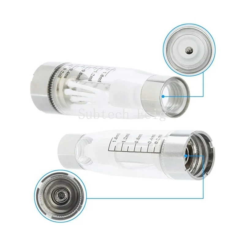 10 / CE5 Clearomizer 1.6 eGo-T/eGo-C EVOD Vape CE4 atomizer tank for coils & atomizers - gallery image 3
