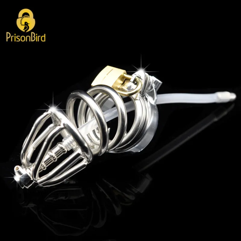 Chaste Bird NEW Stainless Steel standard Device Chastity Cock Cage Penis Ring Adult Sex Toys A309