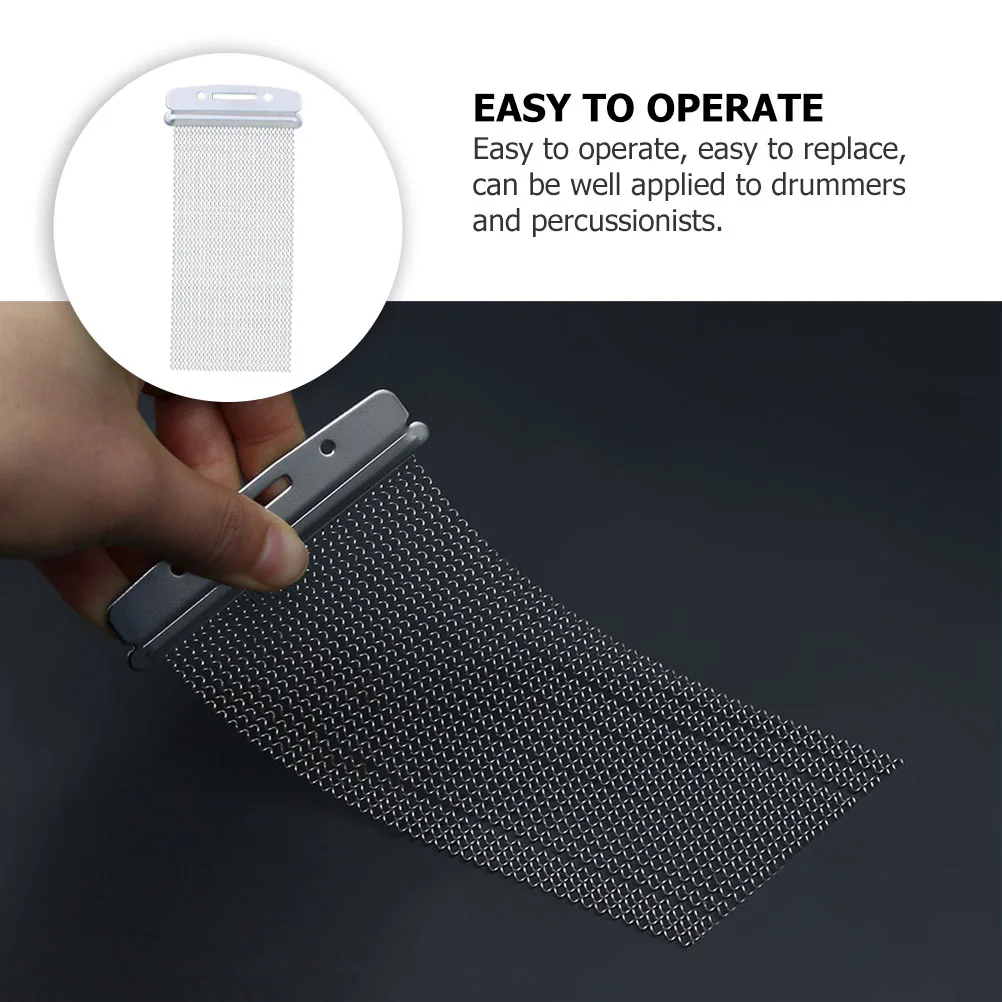 

30 pcs Box Drum Sand Belt Steel Snare Wire Corrosion Resistant Drum Replacement Parts for Percussion String Spring