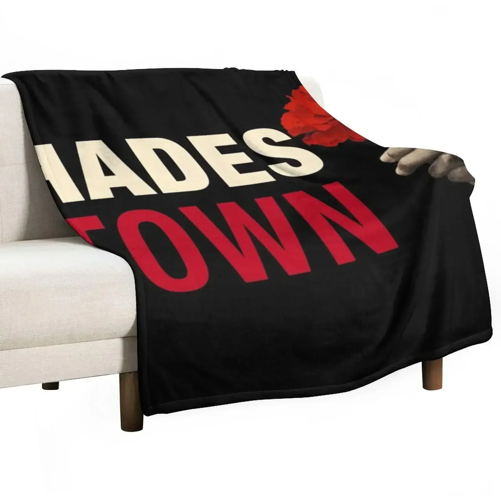 

HadesTown Throw Blanket Cozy Sofa Blanket for TV Watching Napping