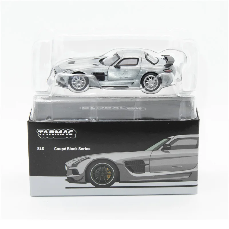 Chase Tarmac Works 1:64 SLS Coupé Black Series Silver Metallic