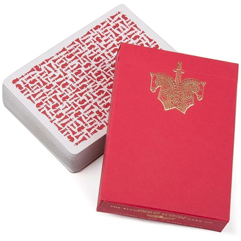 Ellusionist Knights Playing Cards Red/Blue Deck Collectible Poker Entertainment