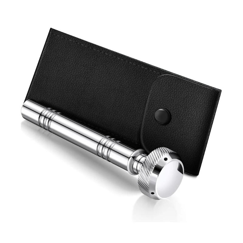 Pocket Holy Water Sprinkler With Leather Case, Religious Pocket Aspergillum Tool For Ceremonies Gift for Clergy Member