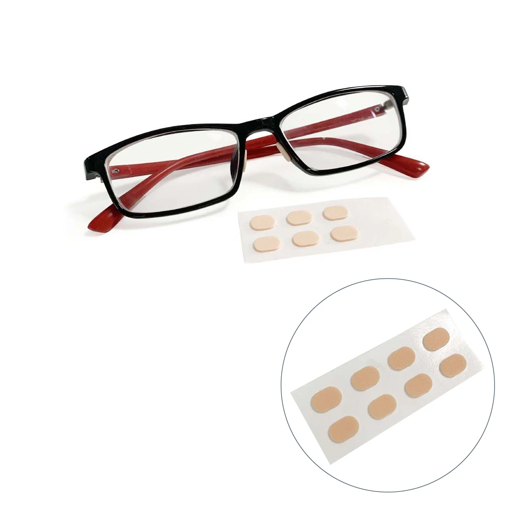 

80pcs Glasses Nose Pads Eyeglass Cushion Replacements Comfortable Anti-Slip Eyewear Nasal Patches For Sunglasses Eyeglasses