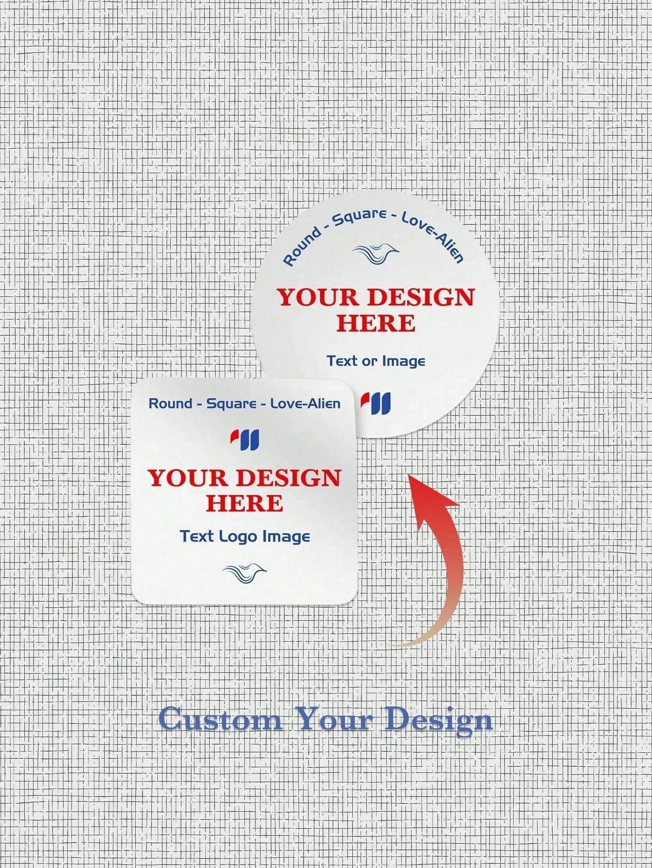 Custom Personalized Colorful Stickers Vinyl Transparent Retro Kraft Paper Waterproof Reusable Wedding Birthday Gifts Name Labels