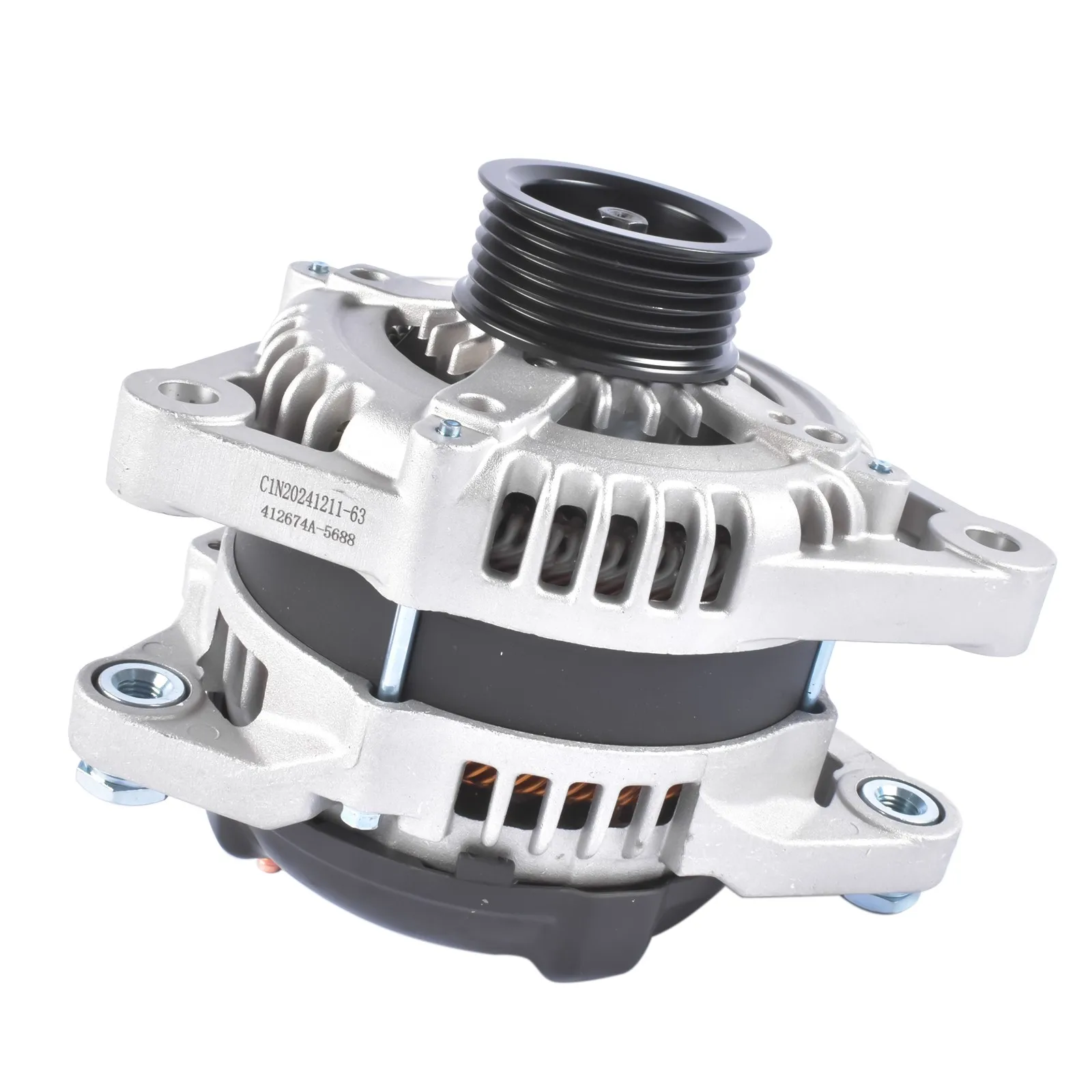 

AP02 Alternator 150A 12V 6-Groove Fits Hyundai Azera Santa Fe Genesis Kia Cadenza Sedona Sorento 2011-2019 373003C510