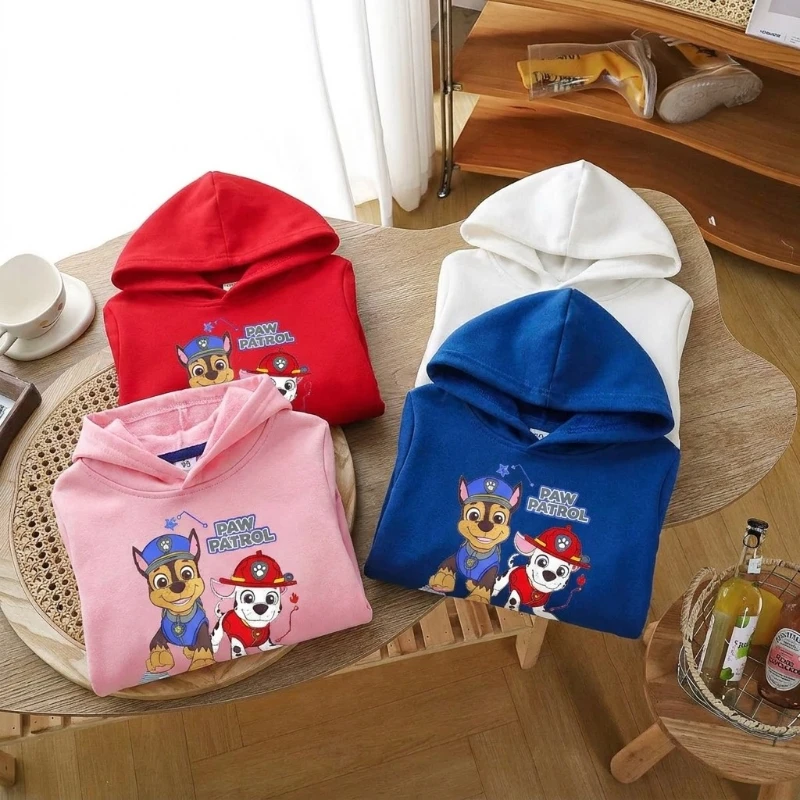 Autumn Winter Cartoon Cute Print Children's Hooded Hoodies Casual Fashionable Comfortable Boy Girl Sweatshirt Pullover