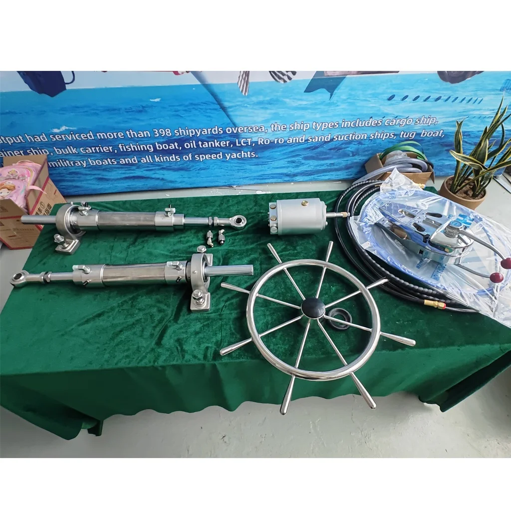 

Stainless Steel Marine Hydraulic Steering System for Fishing Boat in Hot Sale