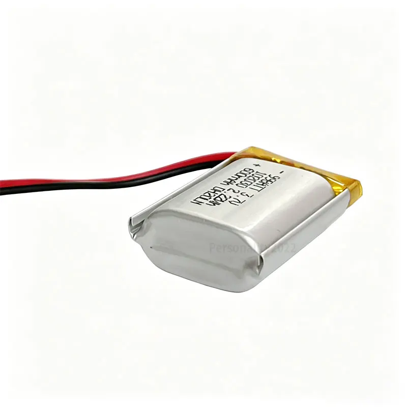 3.7V Li-ion Batteries 102030 Lipo Battery 600mAh Lithium