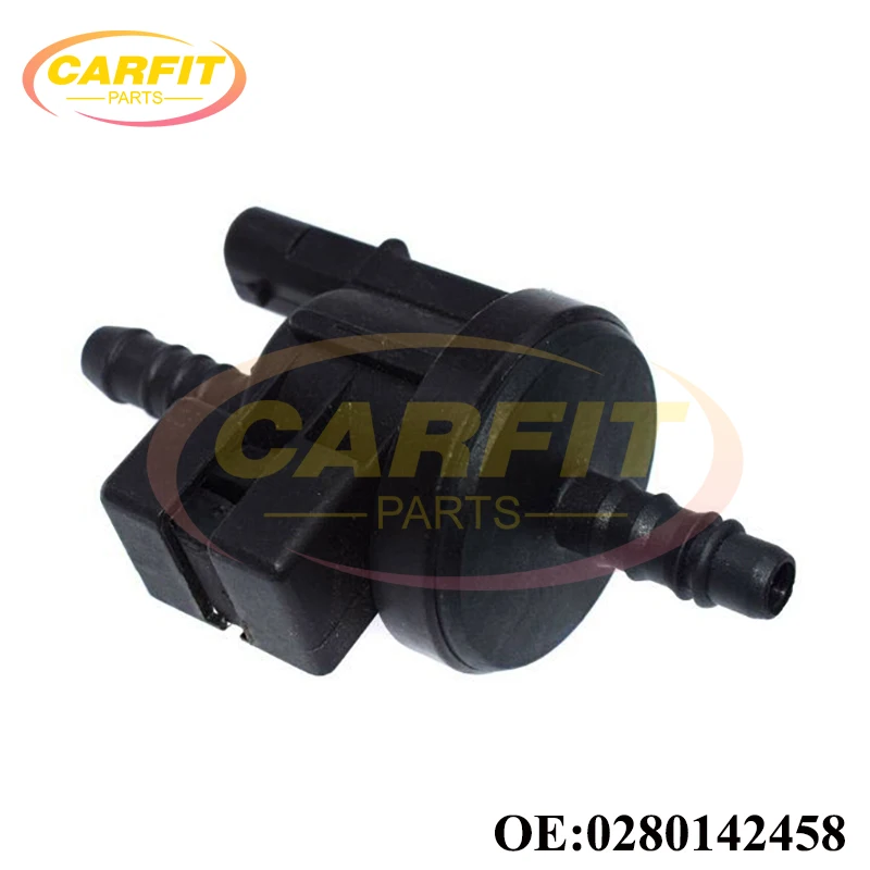 High Quality OEM 0280142458 06H906517B Vapor Canister Purge Solenoid Valve For Audi A4 A5 A6 Q5 TT VW Beetle Jetta Passat