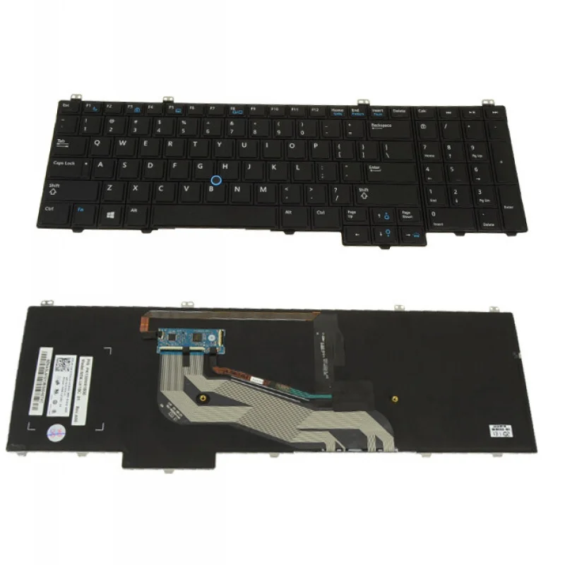 S  76X2J FOR DELL Latitude E5540 Laptop Keyboard with Stick Pointer Backlight