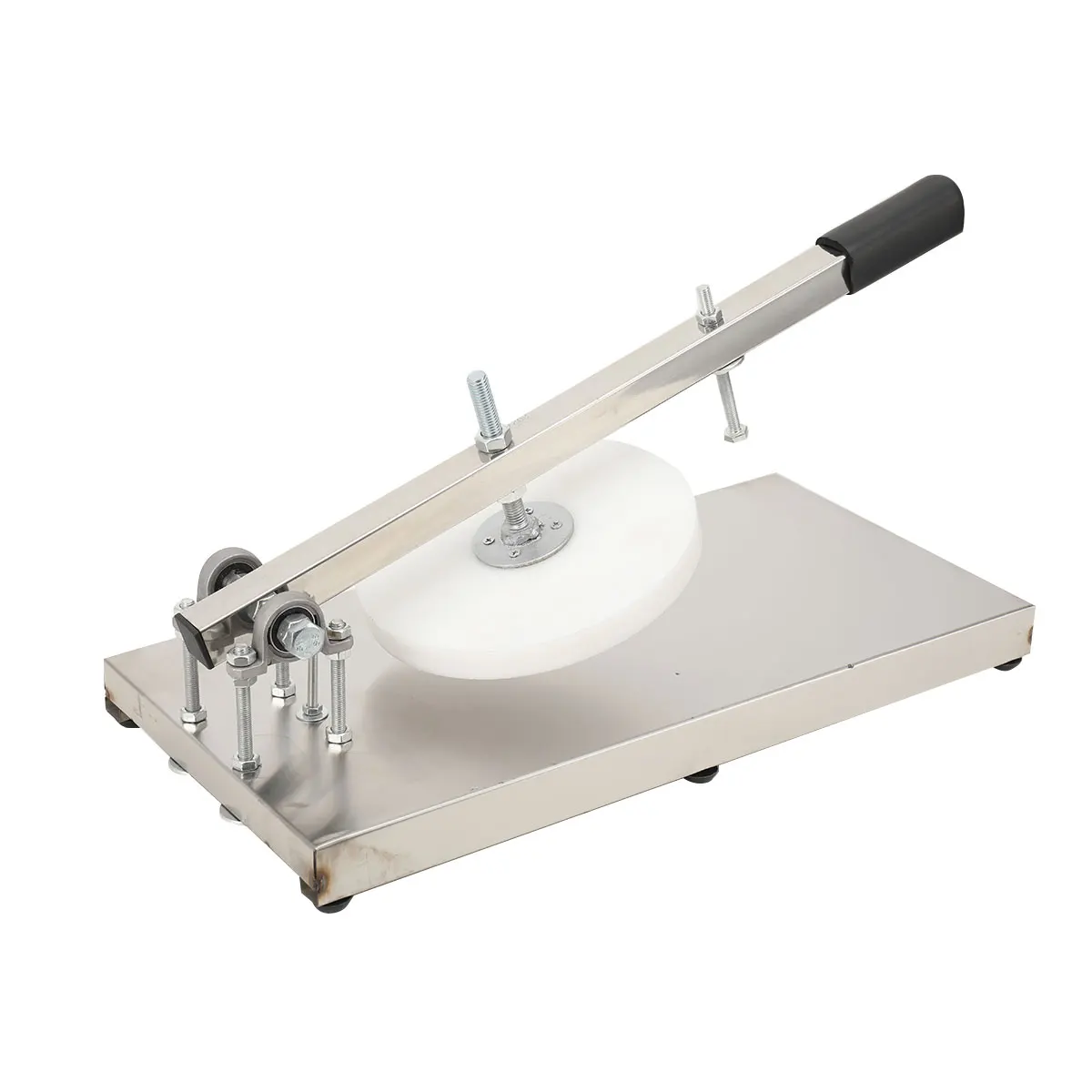 دليل كعكة الصحافة التجارية 20 سنتيمتر دليل البيتزا العجين الصحافة آلة سبيكة دليل الذرة التورتيلا أدوات الضغط العجين