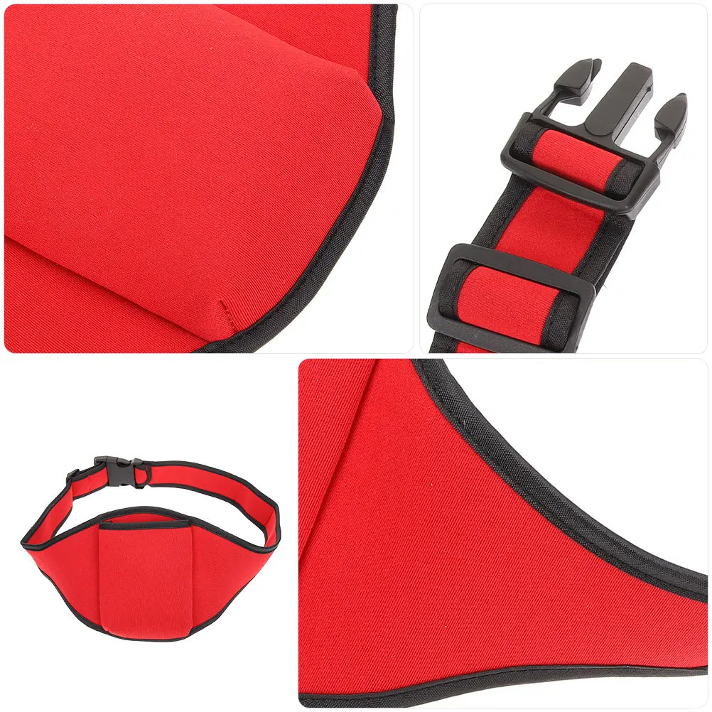 2Pcs Outdoor Waist Pack for Microphone Adjustable Running Belt Bag Lightweight Sports Pouch for Fitness Instructors