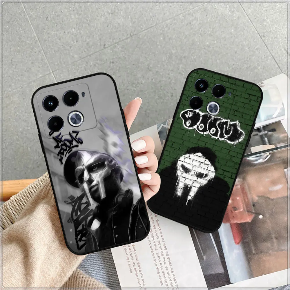 MF DOOM Rapper Phone Case For Infinix Note 40 30 VIP 12 12G96 11 10 Pro 8 8I 7 Tecno Spark Pop 7 6 5 Lite Air Nfc 5G Cover Cqoue