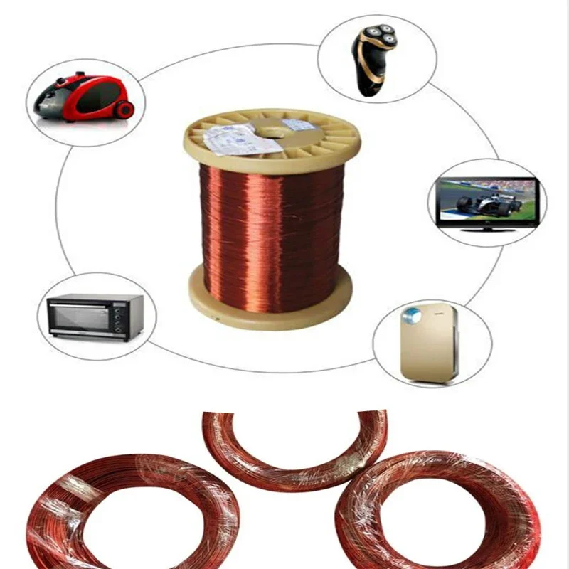 1pcs 99.9% pure copper copper wire, diameter 3mm, length 1m, used for motor transformer winding wire