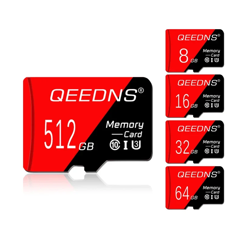 Tarjeta de memoria para teléfono, unidad flash micro tf sd Clase 10, 64GB, 32GB, 16GB, 8GB, 512GB, 256GB, 128GB