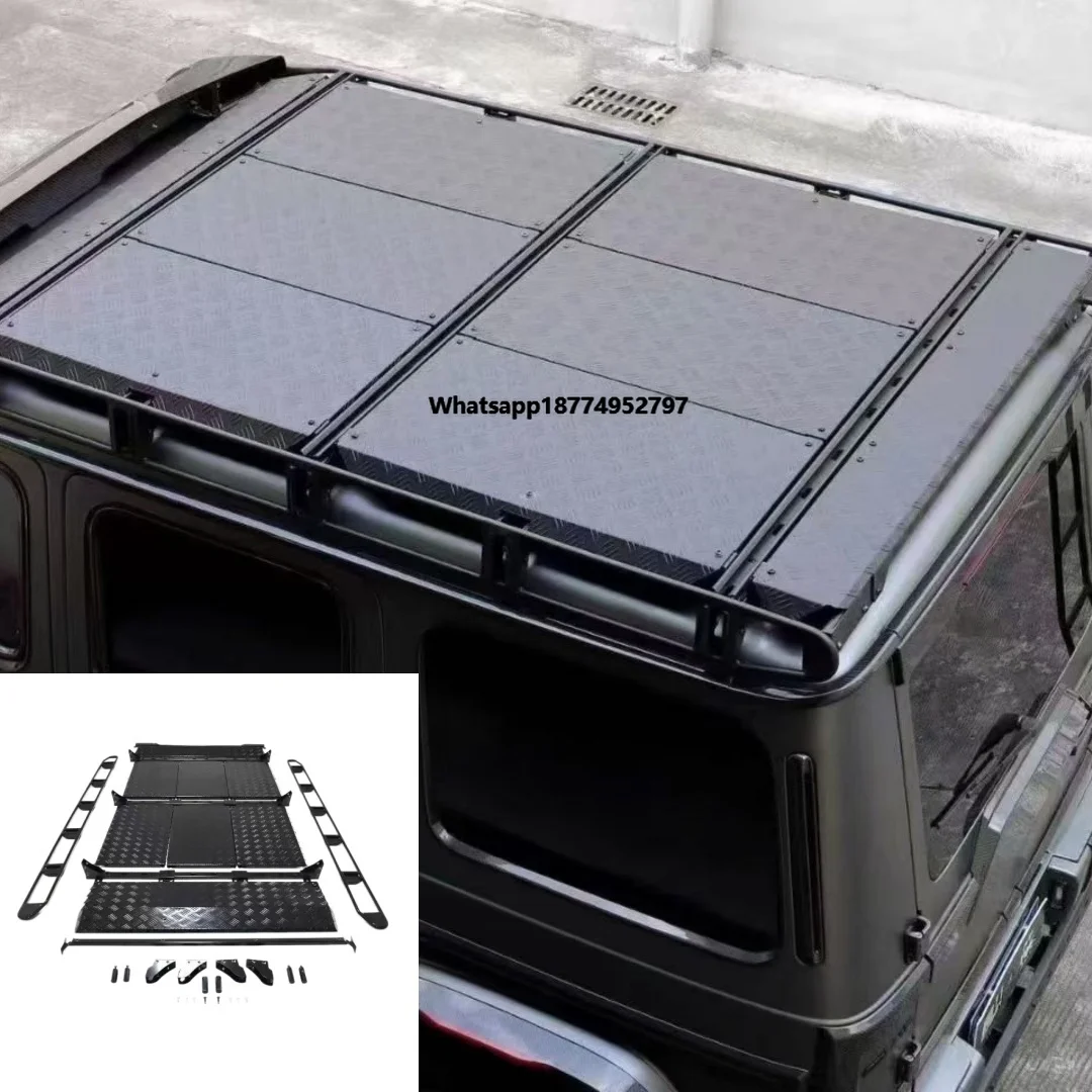 G-Class W464G500G550G350G450G63 Stainless Steel Roof Rack Skylight Luggage Rack Climbing Ladder Luggage Rack 4X4 S