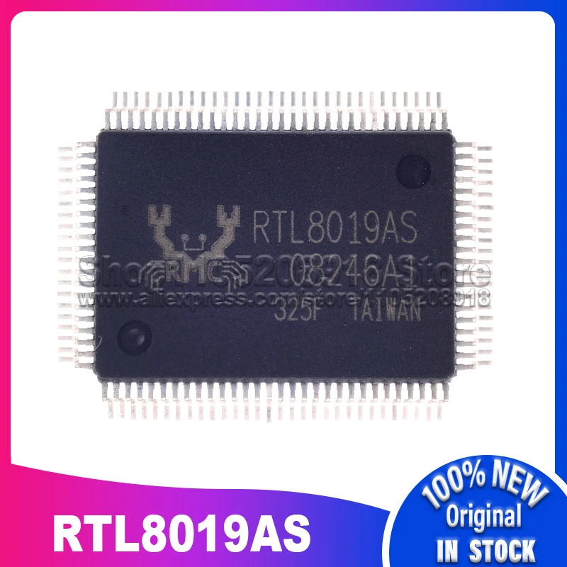1 ~ 20 قطعة/الوحدة RTL8019 RTL8019AS RTL8019AS-LF QFP100 100% مخزون بقعة جديد #1