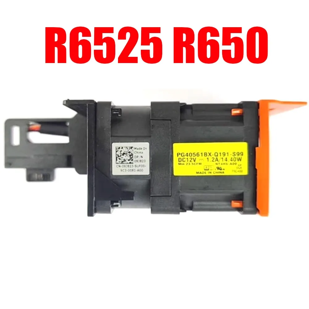 Server Fan For DELL For PowerEdge R6525 R650 09J823 9J823 PG40561BX-Q191-S99 0NT4H5 NT4H5-A00 DC12V 1.2A 14.40W