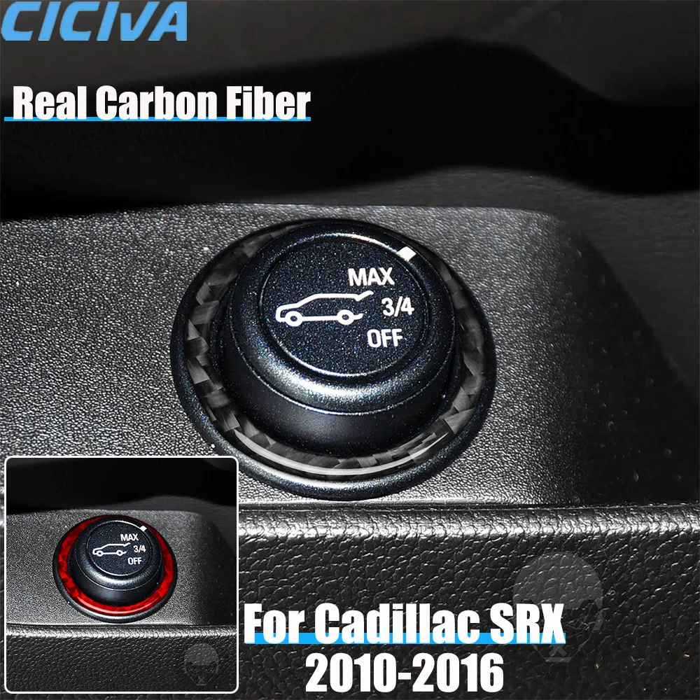 

Автомобильные аксессуары из настоящего углеродного волокна, накладка переключателя багажника, мягкая наклейка для CADILLAC SRX 2010 2011 2012 2013 2014 2015 2016