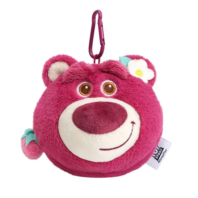 Potdemiel Zero Wallet Lots-o'-Huggin' Bear Disney Lotso Plush Doll Coin Purse Backpack Decoration Cartoon Couple Festival Gift