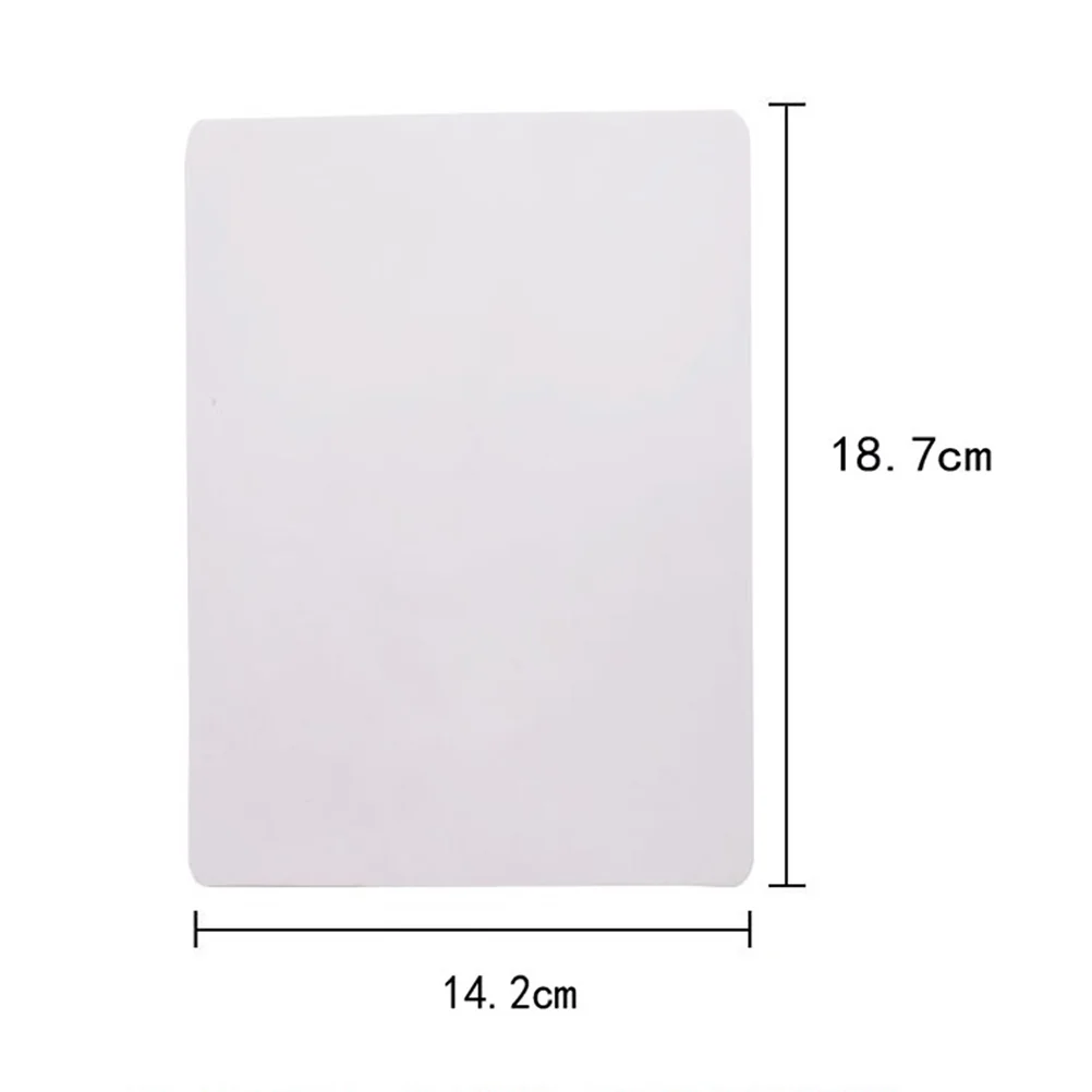 6Pcs Silicone Practice Skin Soft Flexible Blank Sheets Ideal Beginners Eyebrow Machine Eye Training Supplies