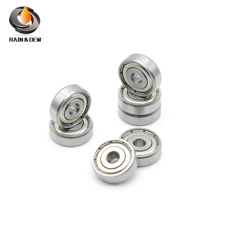 10PCS 635ZZ Chrome Steel Bearings ABEC-7 5*19*6 mm Miniature Sealed  Ball Bearings 635 ZZ 635Z