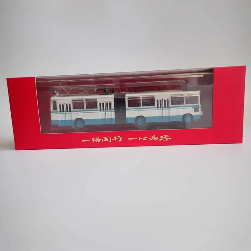 Beijing Bus 1:64 Articulated Trolleybus Route 104 BD562 Bus Alloy Model