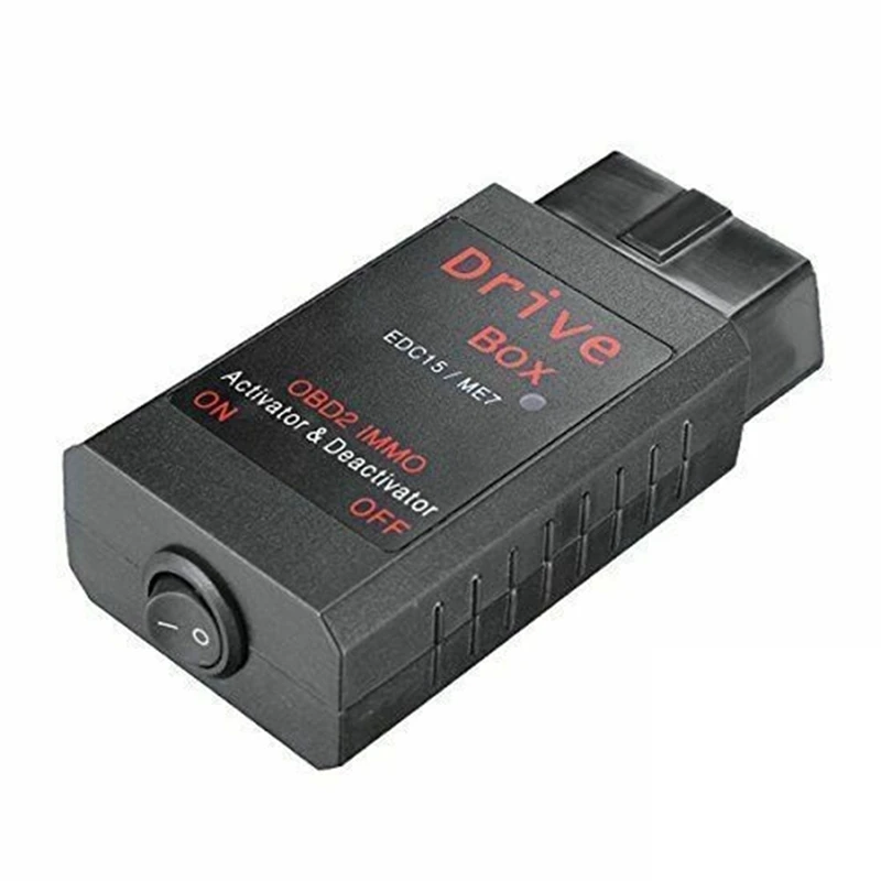 2X Drive Box EDC15/ME7 OBD2 IMMO Deactivator Activat OBD2 Drive Box IMMO Deactivator Activator Car Accessories