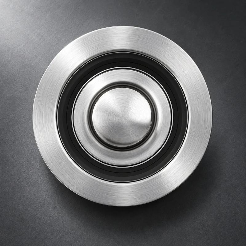 2025 New Garbage Disposal Drain Flange Assembly Replacement with Removable Insert for Sink Water Control and Routine Cleaning