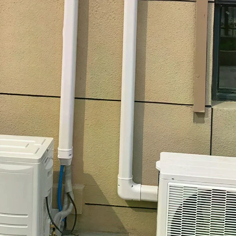 

Air-conditioning Protection Pipe Cover Split & Central A/C Decorative PVC Hose Cover Air-conditioning Decorative Pipe Cover