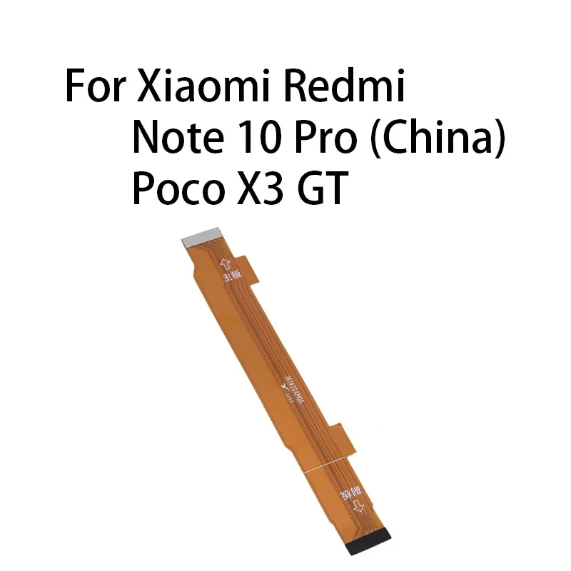 Main Board Motherboard Connector LCD Flex Cable For Xiaomi Redmi Note 10 Pro (China) / Poco X3 GT