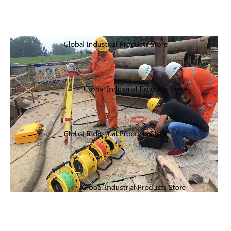 D6760 Pile Integrity Tester 4 Channel Cross Hole Sonic Logging Tester for Civil Engineering