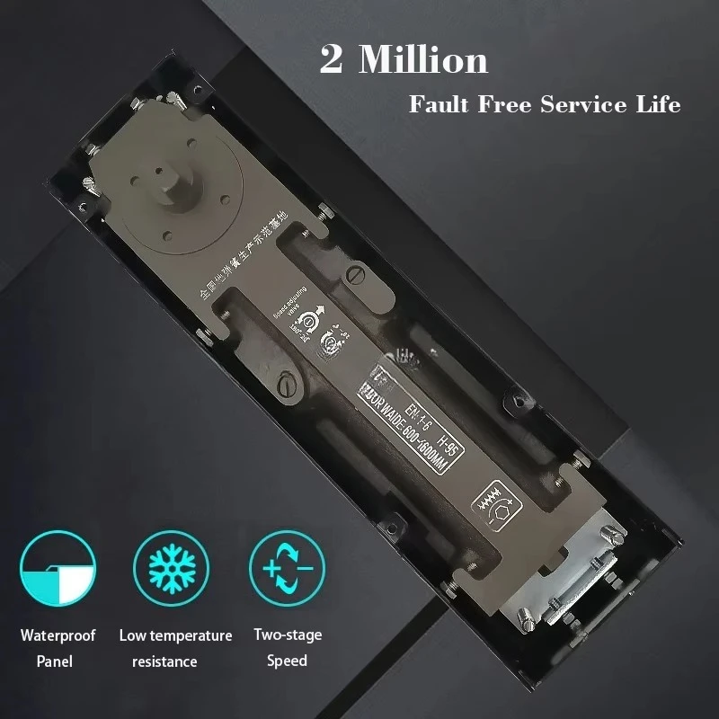 H - 95 Rolamento 450kg Hardware resistente da dobradiça do assoalho para a porta do pivô