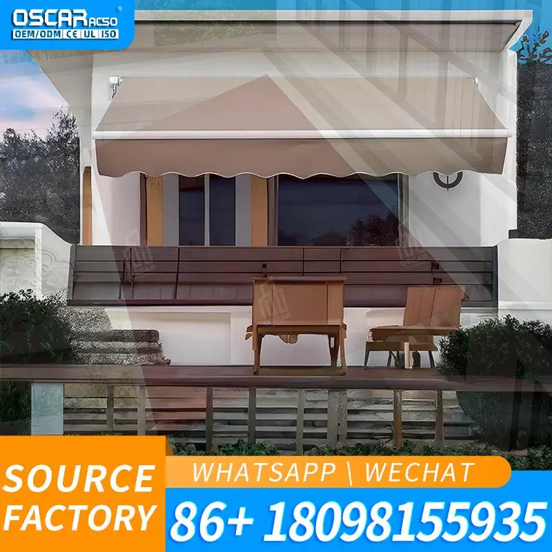 Motorized Outdoor Rainproof Slats Canopy Bioclimatic Louvered Aluminum Pergola for Garden Patio Retractable Awning