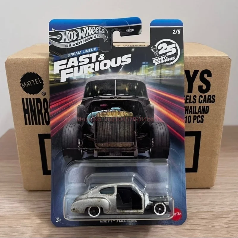New Hot Wheels Fast & Furious HNR88-N Subaru IMPREZA Chevy Fleetline Mustang Camaro Nissan 1:64 Diecast Car Model Collection Toy view 5