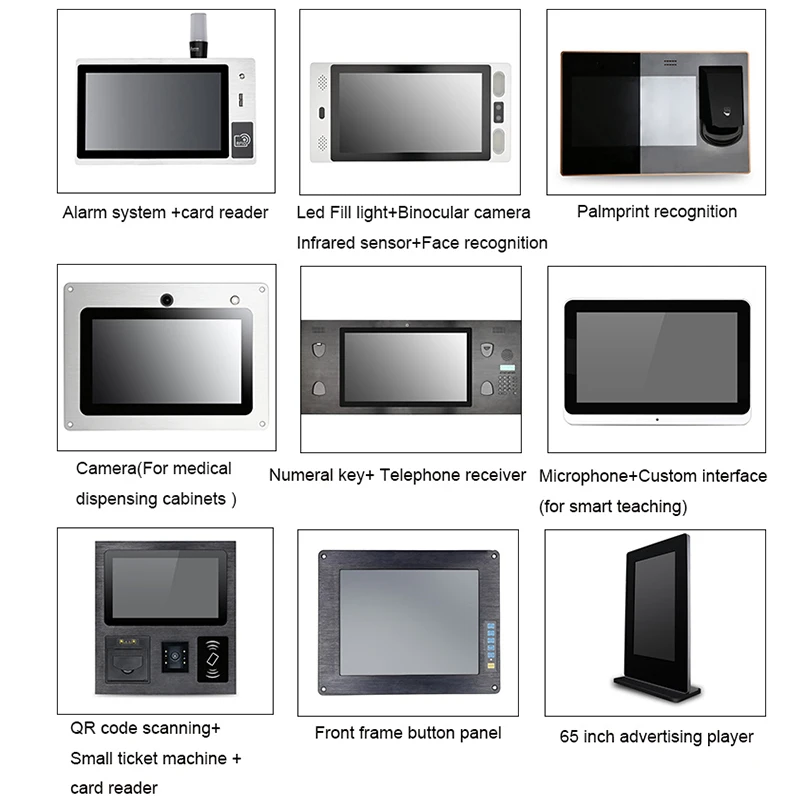 Touchthink Marine Ip65 Waterdichte 15/17/19/21,5 Inch 1000 Nits Outdoor Led Interactieve Touchscreen Monitor