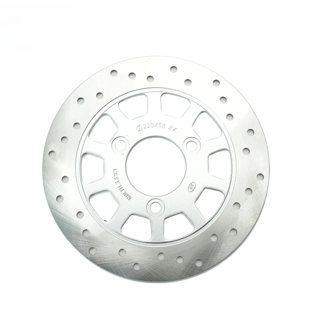 Placa Freno Disco 220 mm Motor QS Aluminio Alto Rendimiento Para Motor Cubo Rueda/Motocicleta Eléctrica