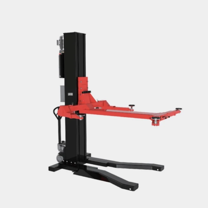 

Single Post Support Car Lifts Frame Machine Repair Heavy Duty Hydraulic Car Lift