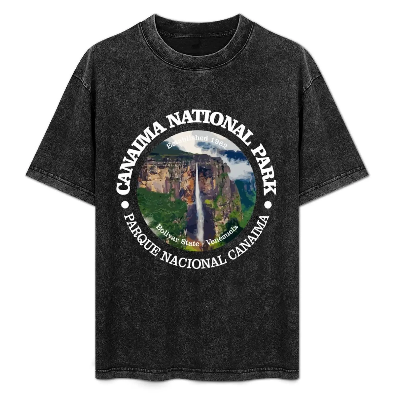 Camiseta del Parque Nacional de Canaima (NP), camiseta informal de moda de verano