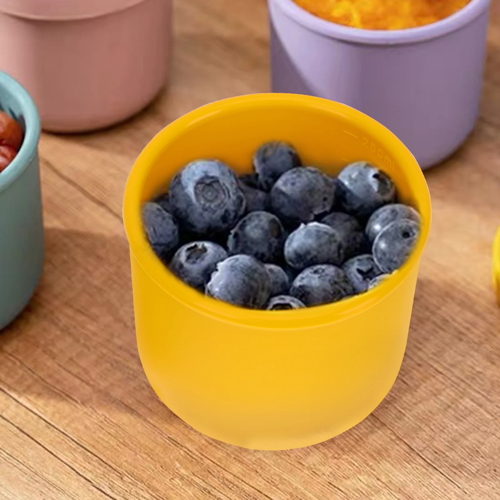 

Safe Sealed Baby Food Bowl Durable Silicone Kids Dining Bowls Non Stick Easy Clean Portable Fresh Storage Children Meal Bowls