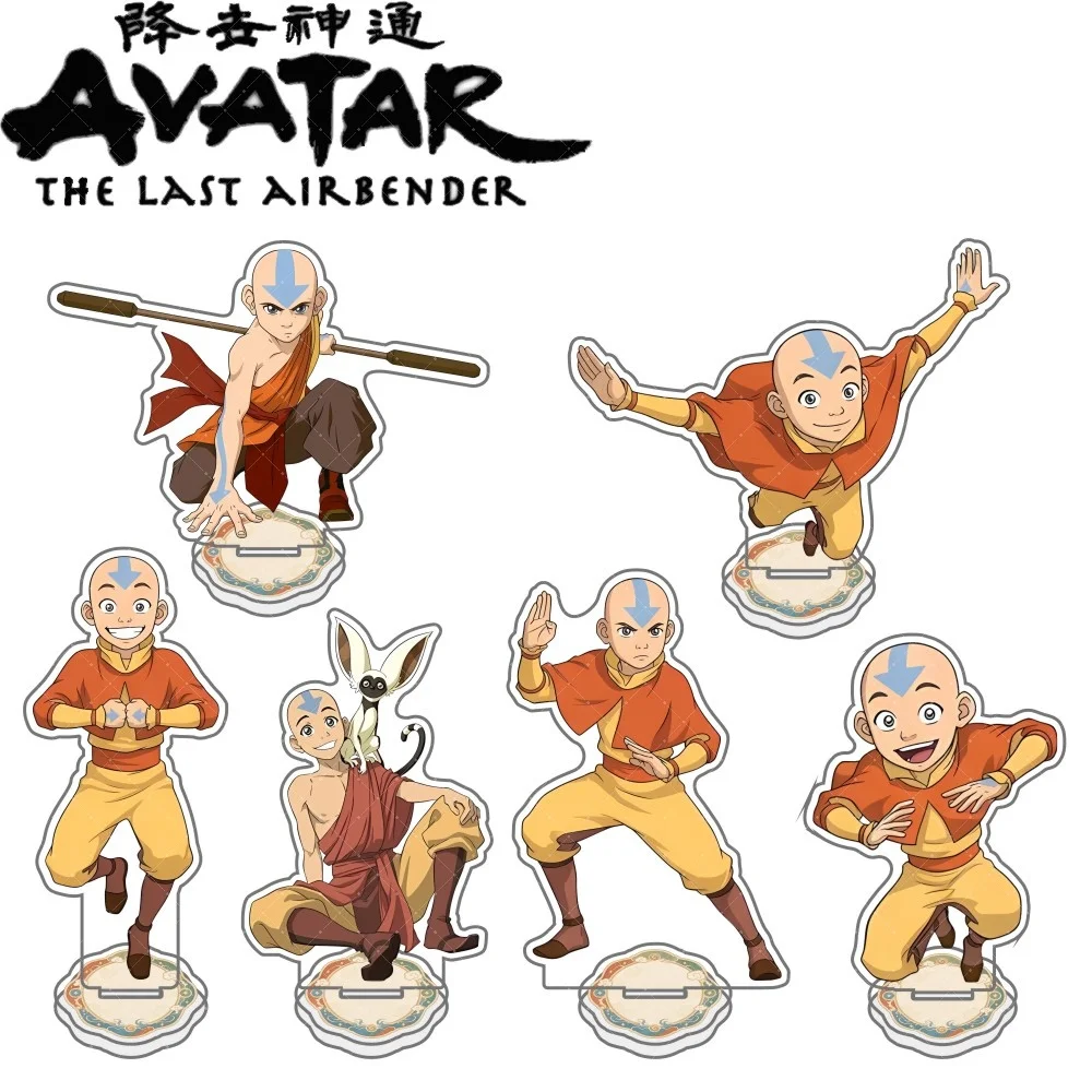 Avatar Aang: The Last Airbender Acrylic Stand keychain Aang Katara Zuko Birthday gift for a friend desktop figurine