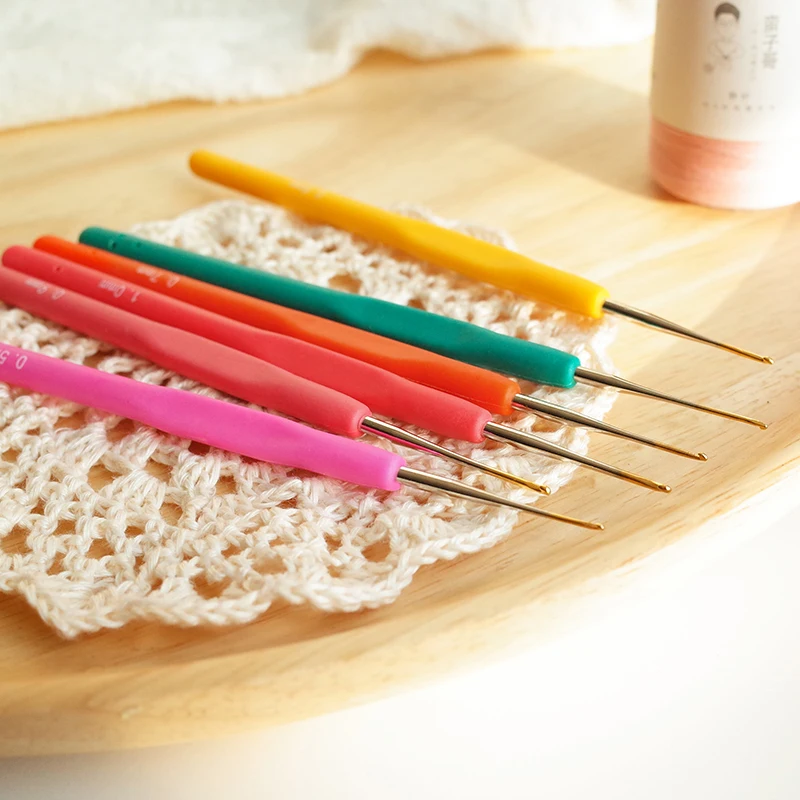 Crochet Hook Set Knit Hook Lace Crochet Kit Embroidery Needles Diy Crochet Needle Set Of Knitting Hooks