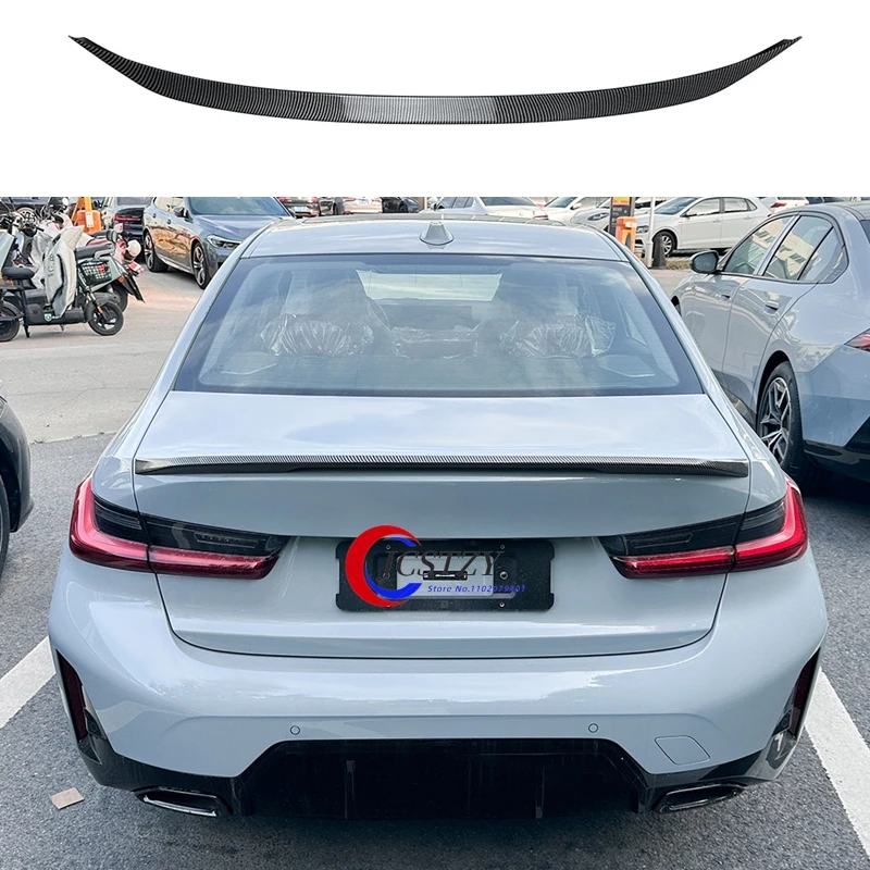

MP стиль автомобильный задний спойлер багажника сплиттер крыло для BMW 3 серии G20 320i 325i 330i M340i 320d 2019-2023