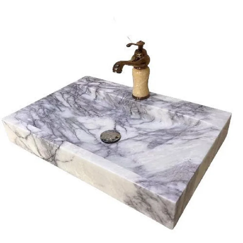 

on-stage wash basin, natural stone integrated, bathroom, jade basin.