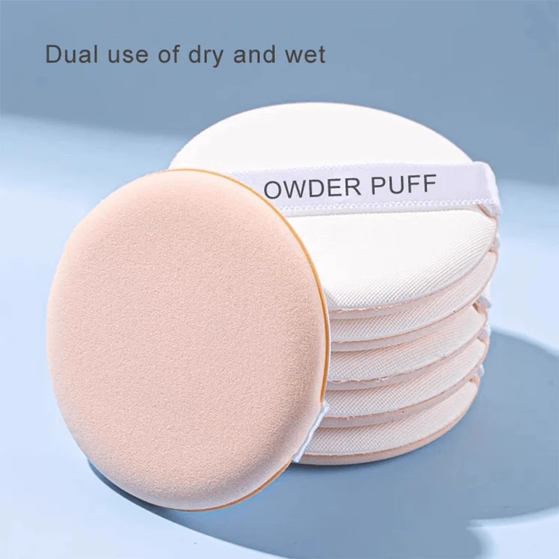 Poeder Puff Ronde Luchtkussen Make-Up Spons Cosmetische Puff Schoonheid Foundation Gezichtsmake-Up Droge Natte Make-Up Accessoires