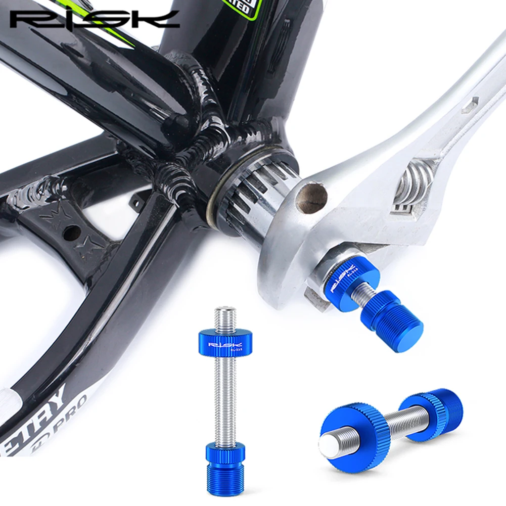 Perno de fijación de estriado Octalink de fondo cuadrado para bicicleta, herramienta de reparación de bicicletas anticaída, extracción de eje estriado cuadrado