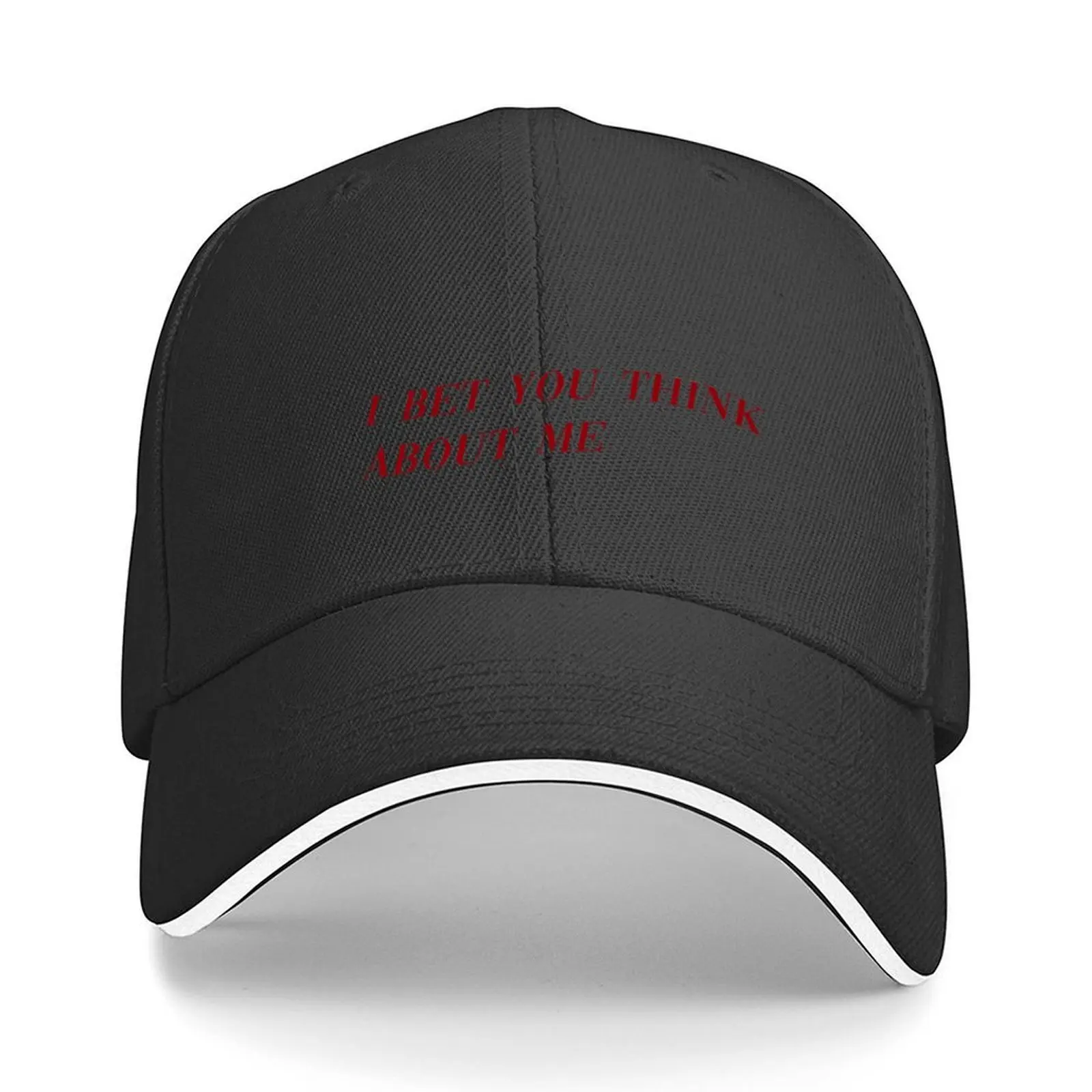 

i bet you think about me yrics Baseball Cap hats on offer black Vintage Cosplay Women's Golf Wear Men's